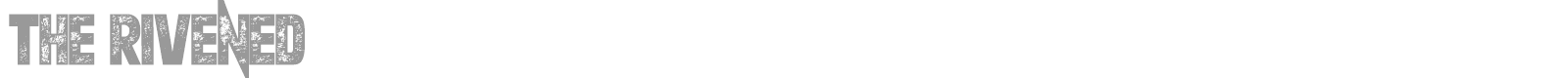 The Rivened font preview